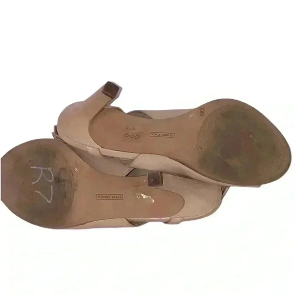 Vince Camuto Nevaeh Nude Shootie Size 6.5 - Picture 4 of 8